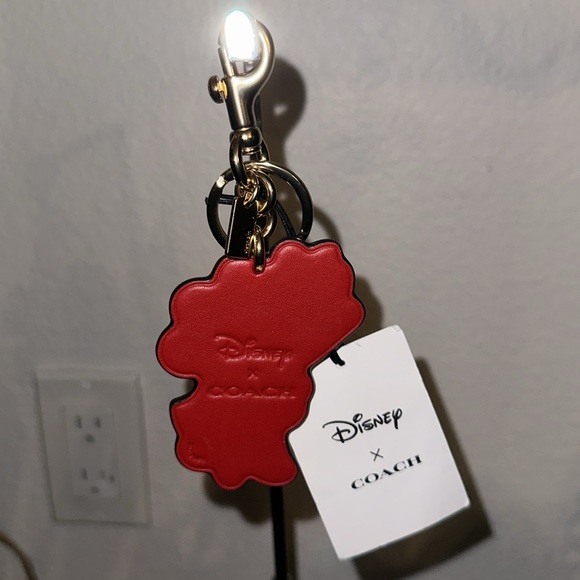 NWT Disney X Coach Minnie/Mickey Mouse Bag Charm - Picture 4 of 7